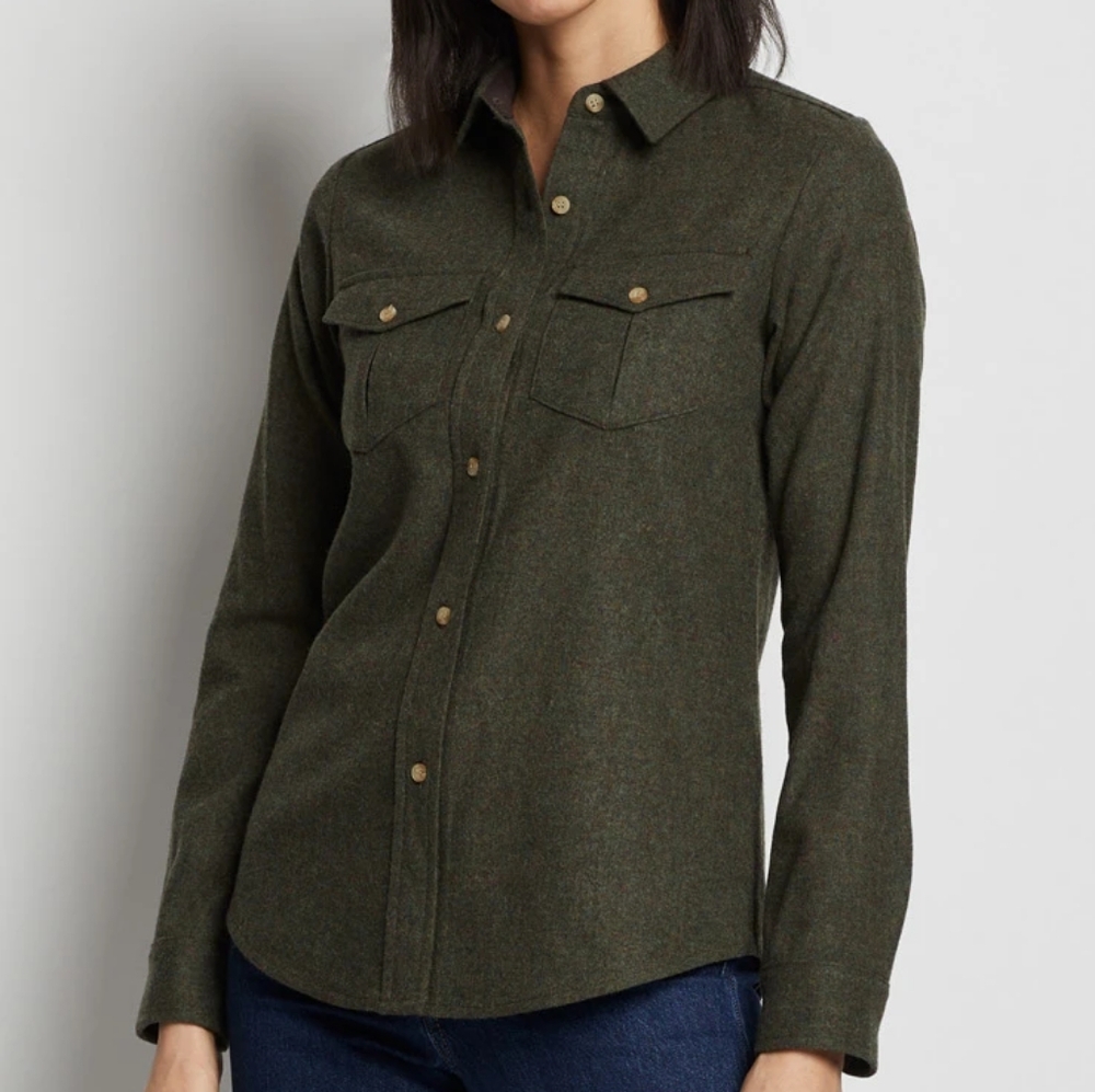 RAIILS LAUREL WOOL SHIRT SZ XS